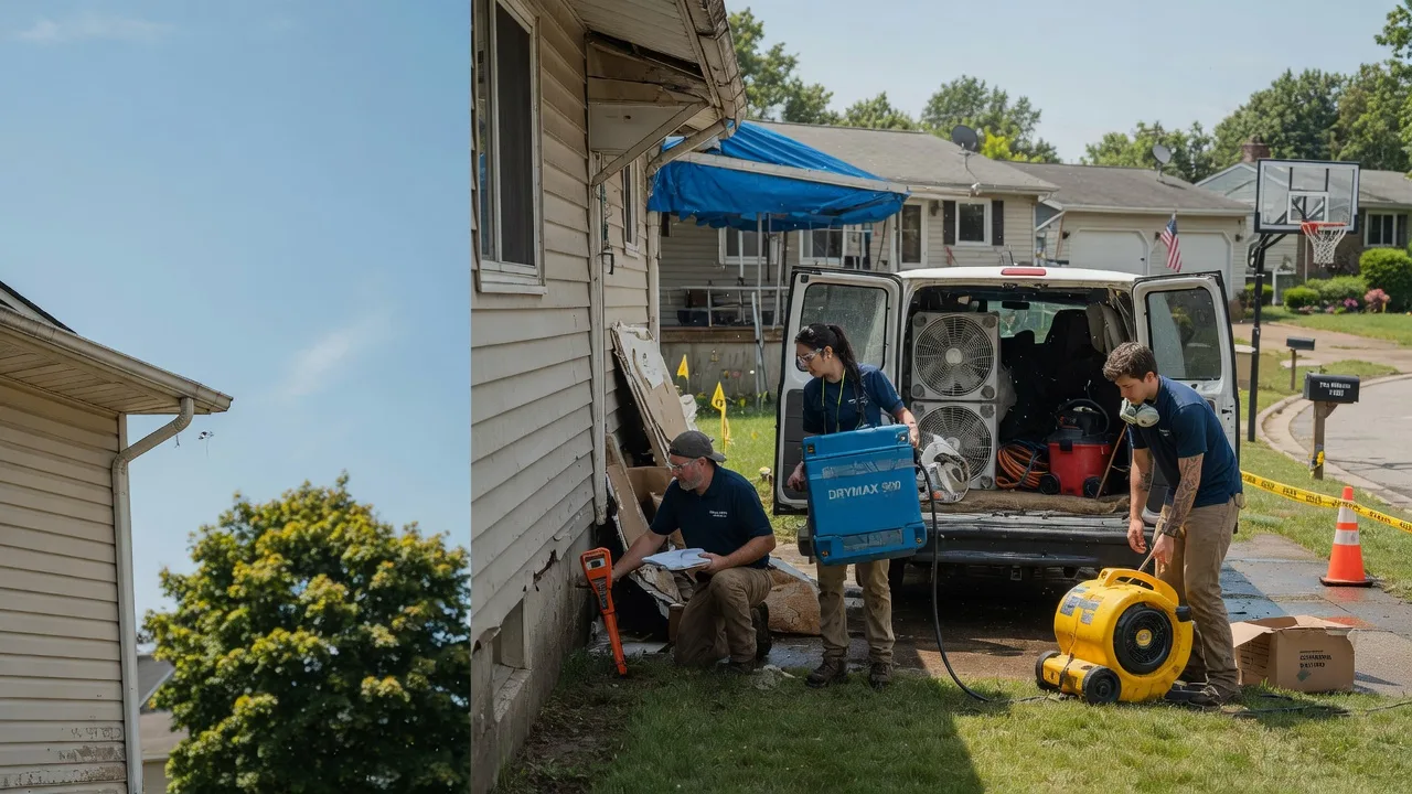 Ceiling Leak Cleanup in Star City, WV near me