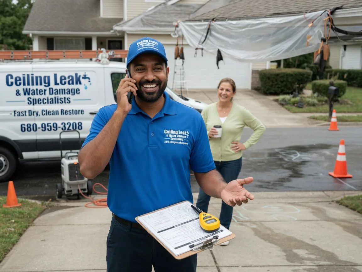 Ceiling Leak Cleanup Star City, WV FAQs